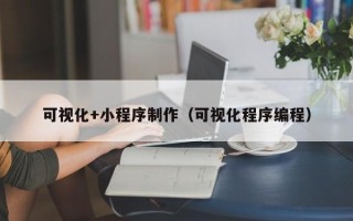 赣州可视化+小程序制作（可视化程序编程）